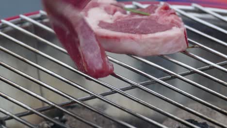 Lamb-chops-on-a-bucket-bbq-,-rosemary-salt-and-olive-oil