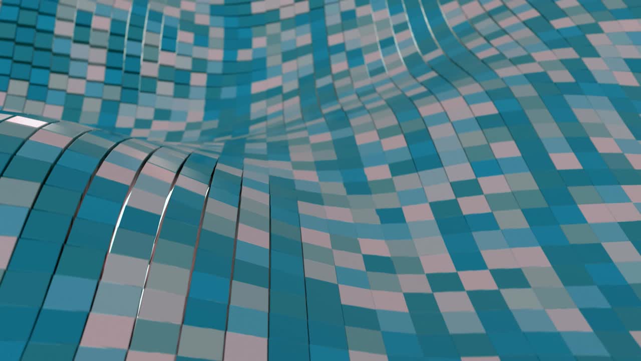 malla cúbica abstracta de 4 k.