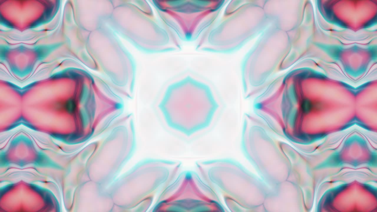 fondo de patrón sin costuras geométrico colorido - bucle de caleidoscopio abstracto