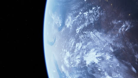 earth viewed from space shuttle
