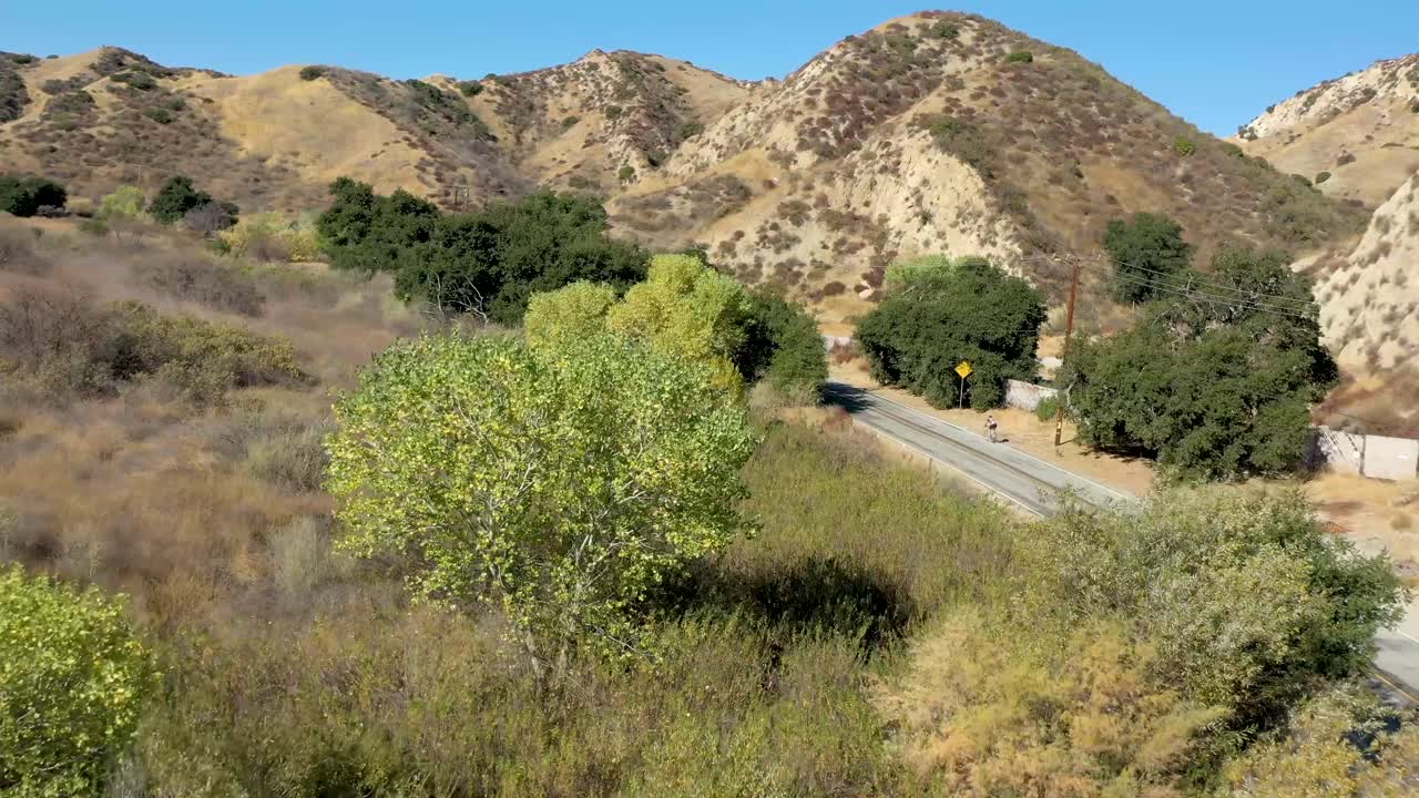 피코 캐년, 캘리포니아 및 가을 색상