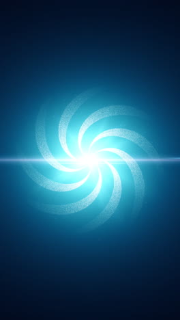 abstract spiral light effect