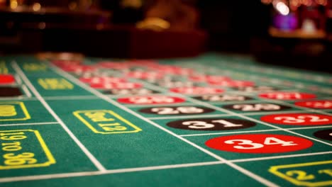 a pair of dice falling on a gaming table, craps.