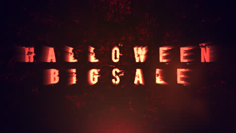 Halloween-Big-Sale-with-red-fire-in-hell