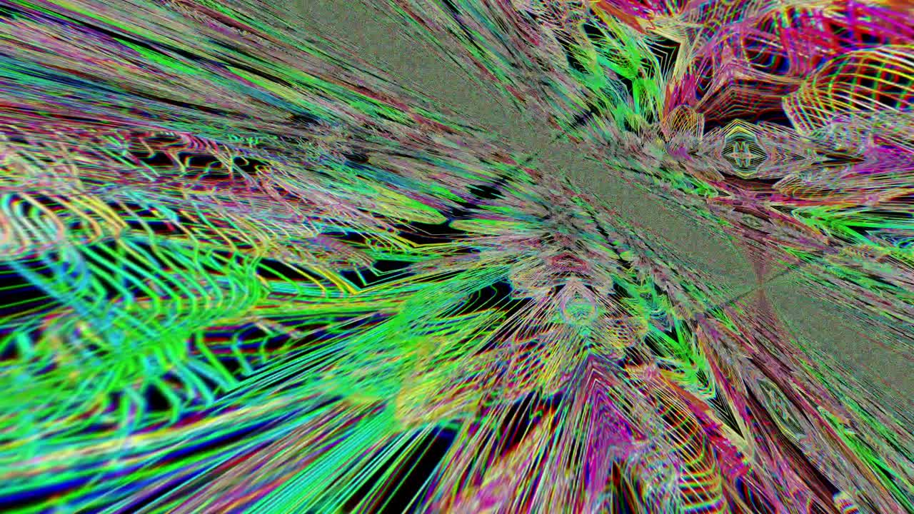 Hypnotizing pattern light leaks iridescent background