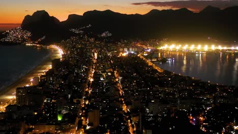 international travel destination of coast city of rio de janeiro brazil. tropical vacation travel.