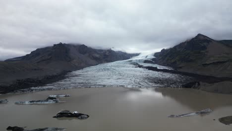 magnificent geological wonder depicted as a spectacular glacier