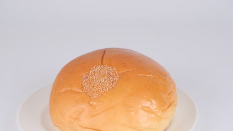 japanese red bean bun anpan bread