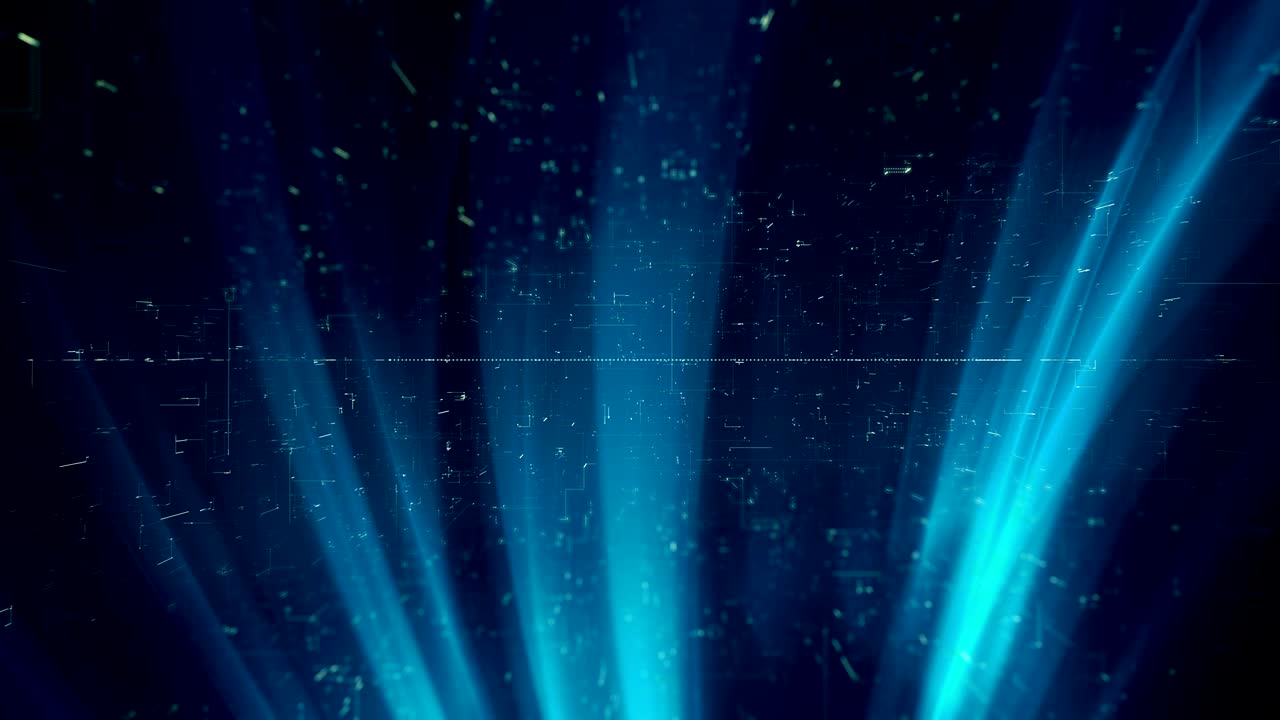 Cyberspace video motion background