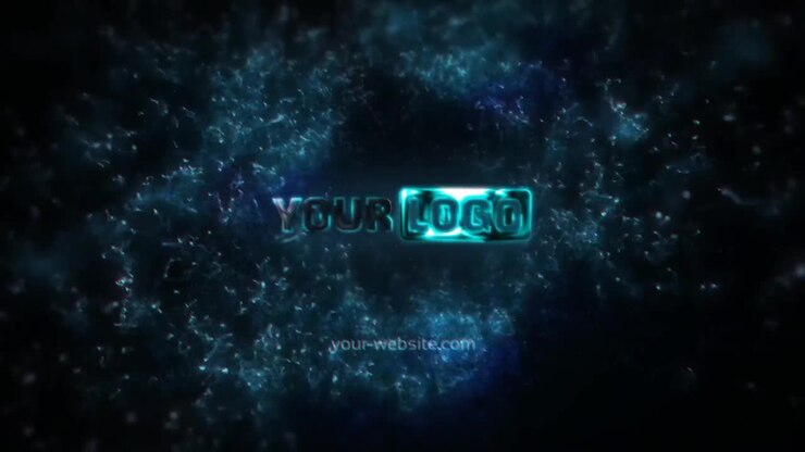 Logo reveal with smoke effects