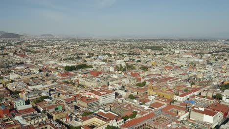 Aerial-View-of-Densely-Populated-Latin-American-City