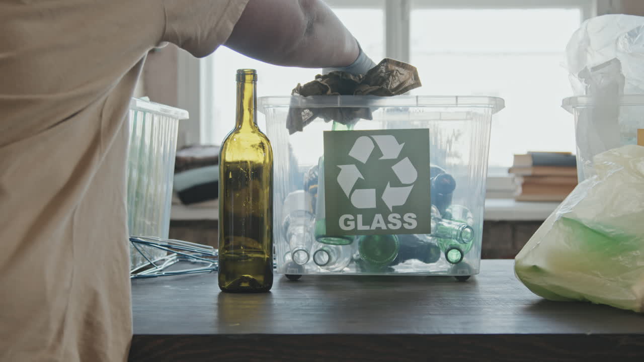 Glass Recycling Container