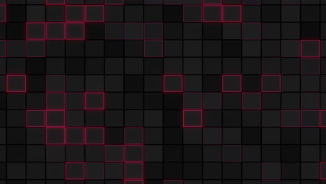 moderno patrón cuadrado rojo en cuadrícula negra diseño elegante y versátil