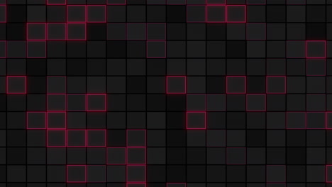 modern red square pattern on black grid sleek and versatile design