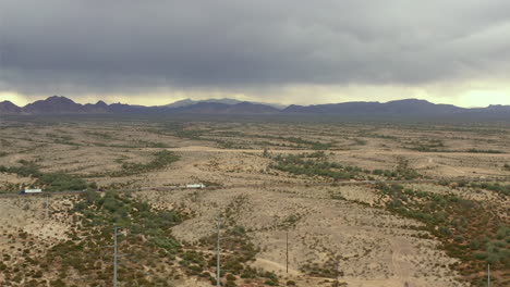 Phoenix-Bypass-route-85-from-Gila-Bend-to-Phoenix-Arizona,-aerial-view