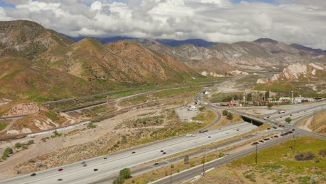 the i-15 from los angeles to las vegas, near phelan