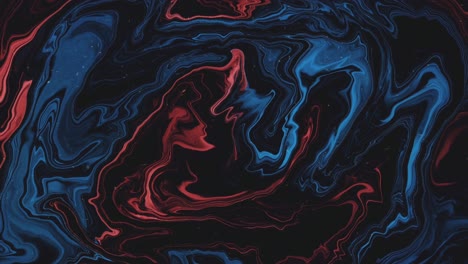 an digital artwork which is animated to flow