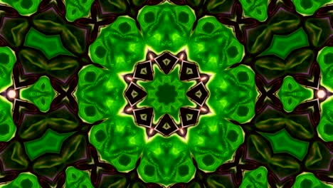 movimiento de fondo de kaleidoscopio abstractamente colorido
