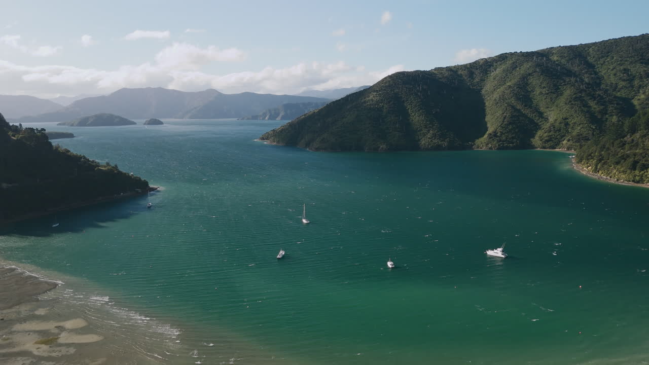 Stunning Fjord Landscape with Boats