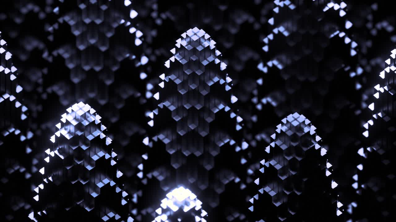 추상적인 3d 기하학적 패턴