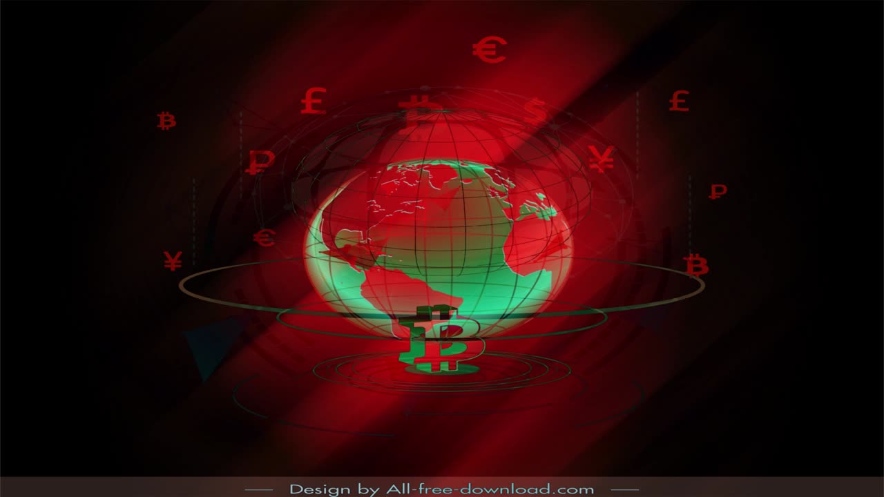 color rojo mapa del mundo fondo de noticias