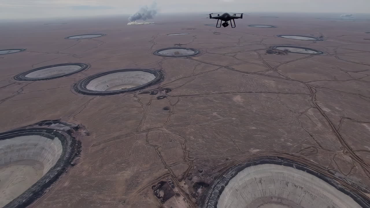 Drone Surveying a Large-Scale Open Pit Mine