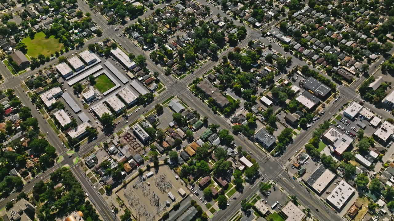 Katunäkymä Wasatchvuoristosta Etelä-Salt Lake Cityssä, Utahissa