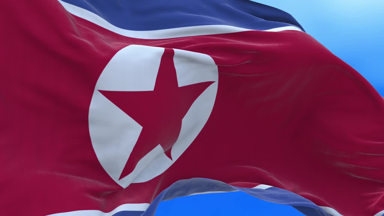 북한 발의 끊임없는 루프.