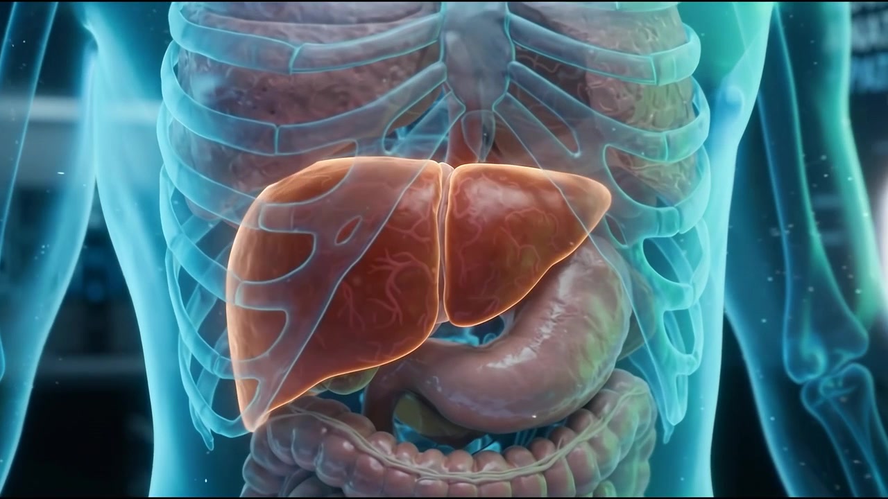 Digital 3D Medical Visualization of Human Liver Anatomy