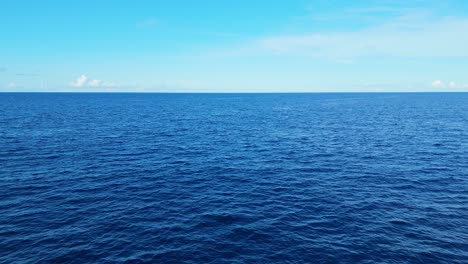 vast ocean and blue sky