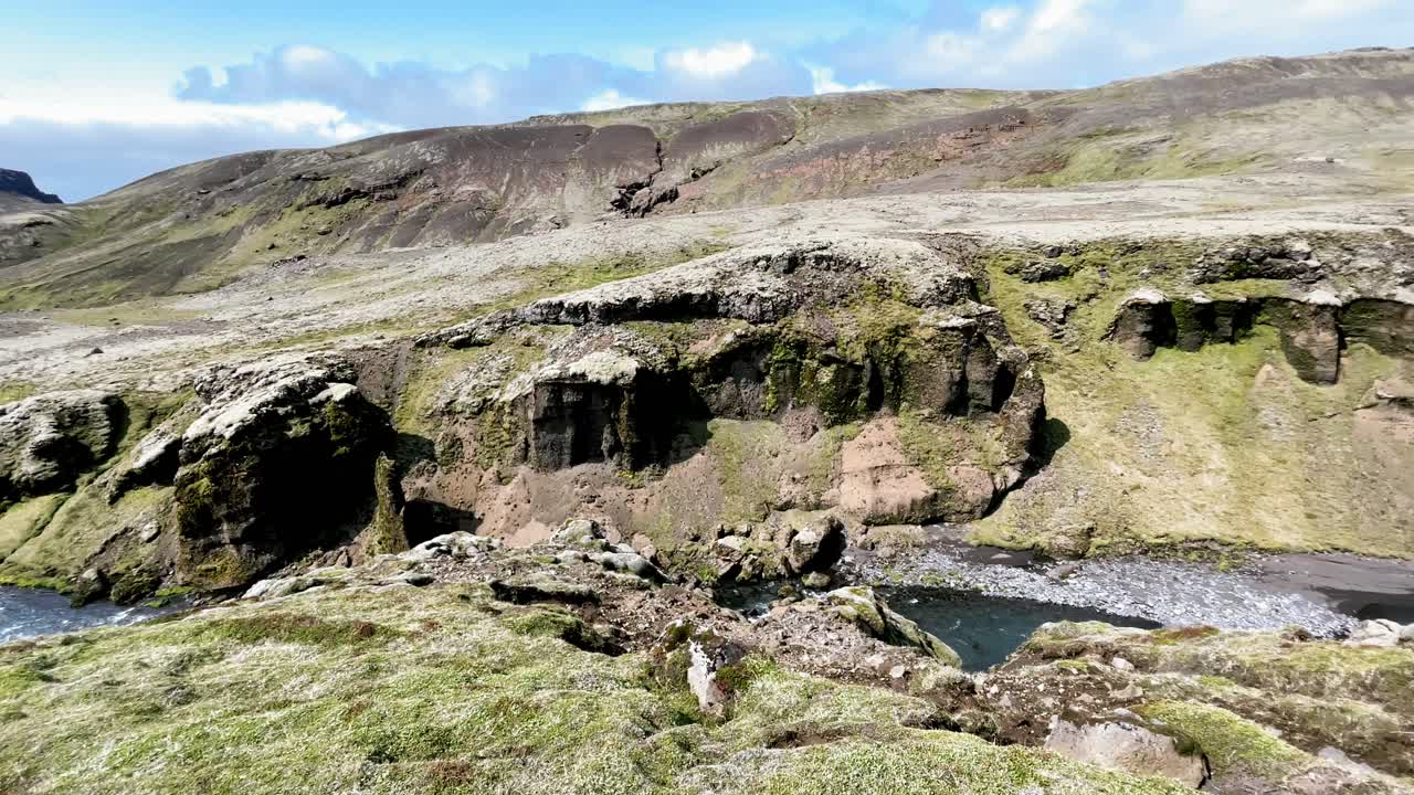 Iceland - Embark on an exhilarating journey through Iceland's natural wonders on the Skógafoss waterfall hike