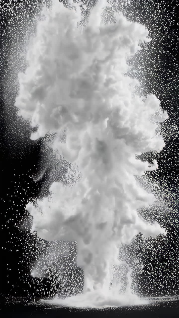 화이트 파우더 폭발