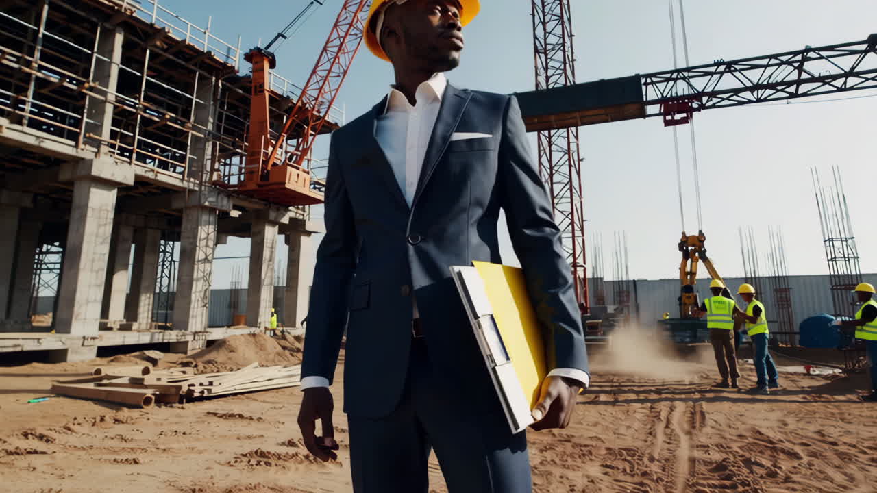 Ingeniero de obras de construcción