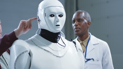 pruebas y desarrollo de robots