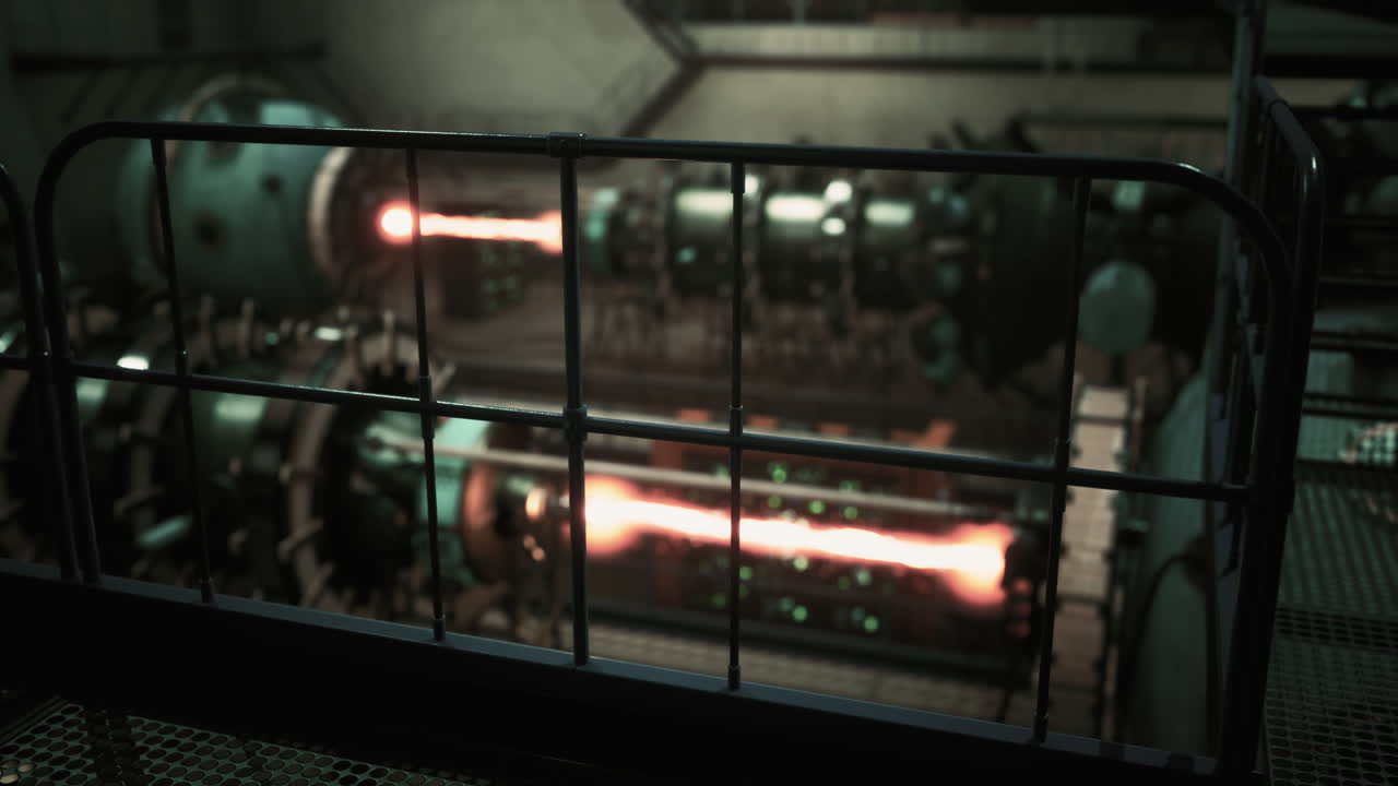 conceptual high tech power thermonuclear or nuclear reactor