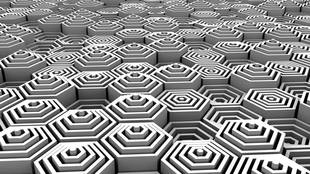 기하학적 모양의 배경