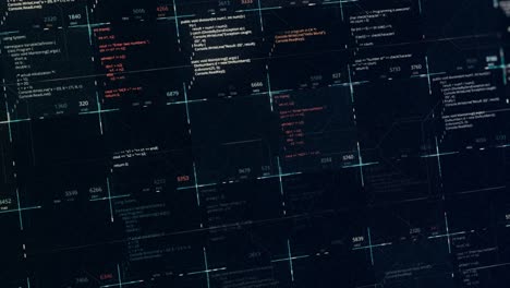 visualización de la pantalla de código