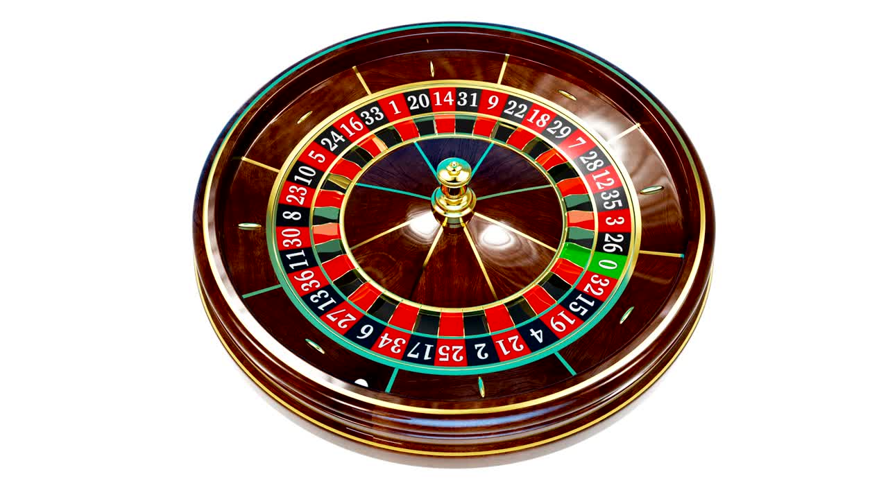 la rueda de la ruleta del casino.