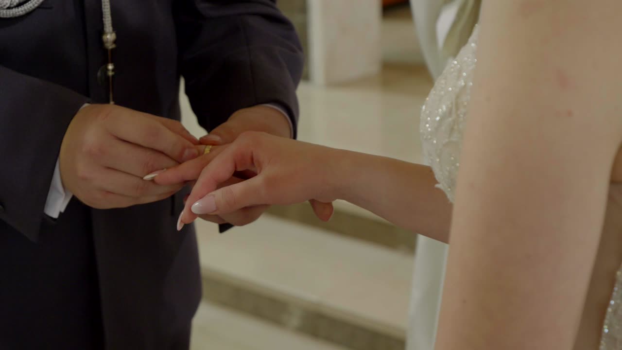 Wedding Ceremony: Exchange of Rings