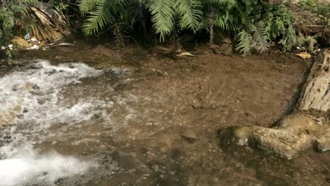 Waterfall-in-the-nature-of-mountain-slow-motion-with-stream-and-fresh-in-Thailand