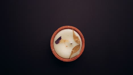 closeup of diya wax candles for diwali festival party celebration event