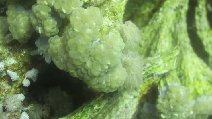 Il corallo Plerogyra Sinuosa è una specie dall'aspetto gelatinoso del phylum Cnidaria.