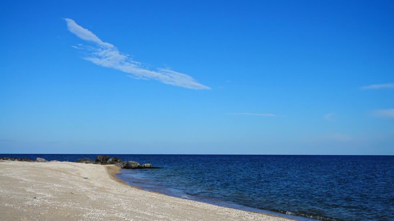 Spiaggia. Paesaggio marino.