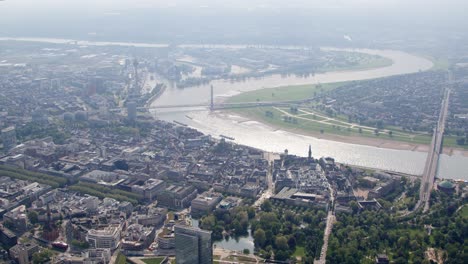 high resolution video from the city of duesseldorf