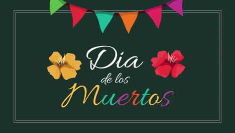 día de los muertos graphic design