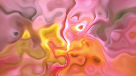 colorful marbling liquid texture animation. digital colorful wave motion background.