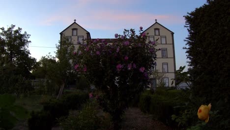 Walking-in-historic-Auvergne,-France-14