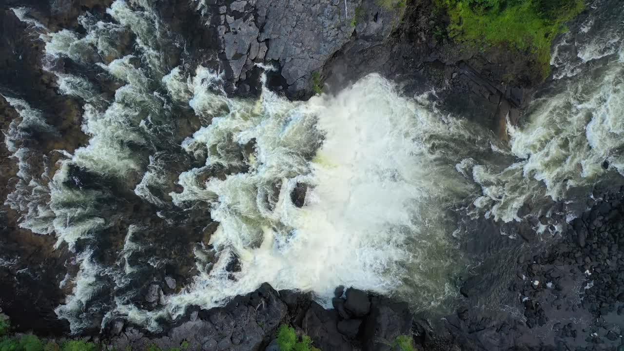 Ristafallet waterfall in the western part of Jamtland is listed as one of the most beautiful waterfalls in Sweden.