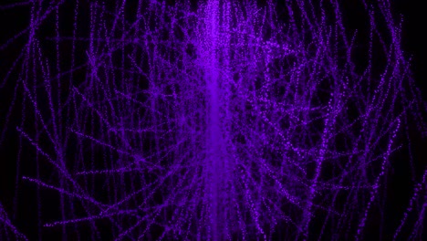 purple color dot shape pattern animation motion graphics