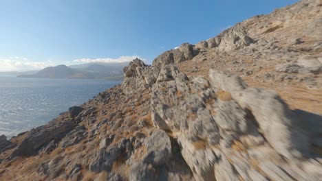 grecia, la isla de creta, el acantilado de kalipso